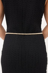 Chanel Faux Pearl CC Charm Belt