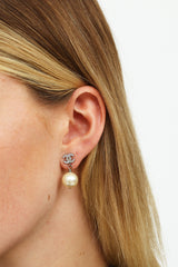 Chanel // Silver CC Jewel Earring – VSP Consignment