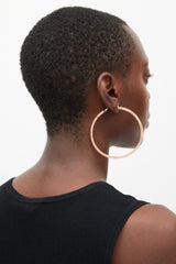 Chanel FW 2004 Hoop Jewel Earrings