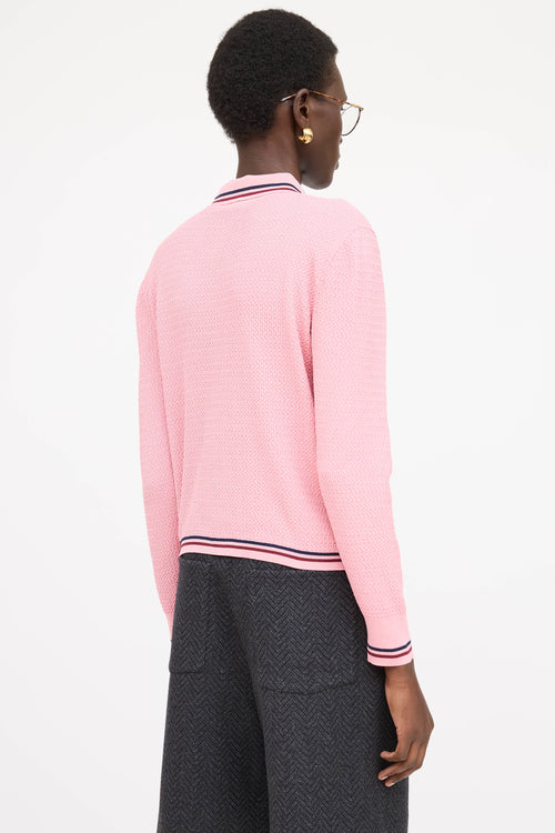 Chanel 2023 Knit Polo Top
