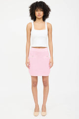 Chanel Spring 2023 Woven Mini Skirt