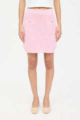 Chanel Spring 2023 Woven Mini Skirt