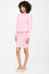 Chanel Spring 2023 Woven Mini Skirt