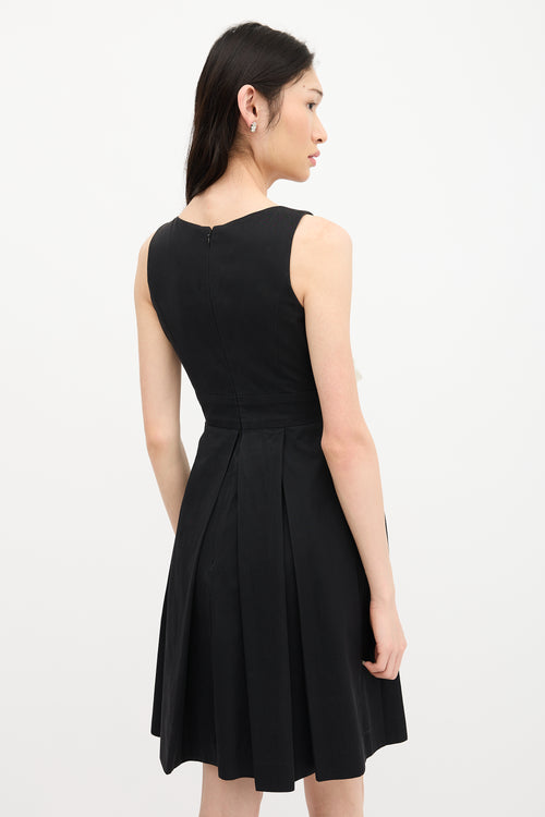 Chanel Pleated Sleeveless Dress