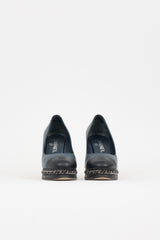 Chanel Spring 2013 Leather CC Pump