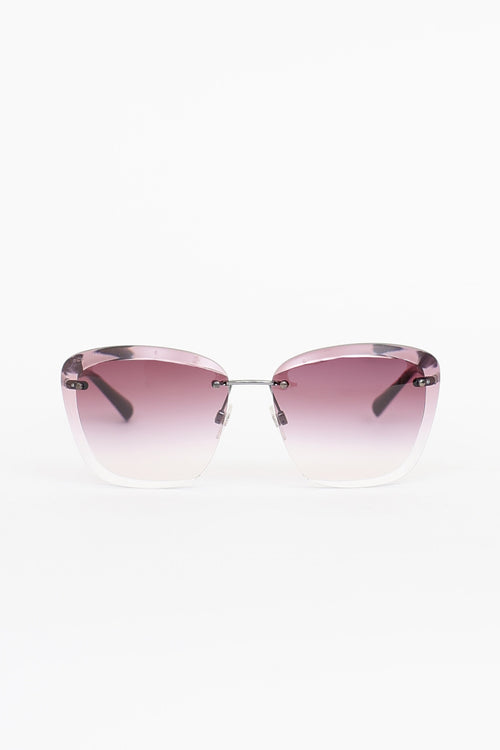 Chanel 4221 Rimless Sunglasses