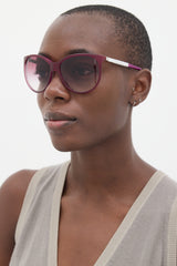 Chanel Women’s Sunglasses Logo Round in Black #5169 CHANEL Vintage 1993 Iconic CHANEL PARIS CC Logo Round Black  main image 2