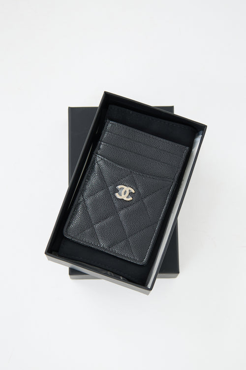 Chanel Caviar Leather CC Card Holder