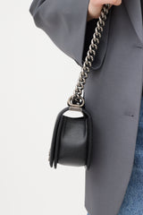 Chanel Quilted Caviar Leather Small Boy Bag