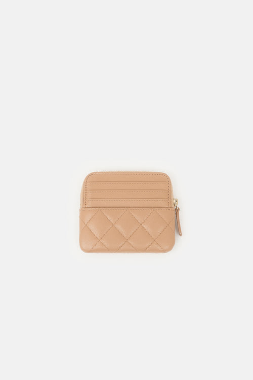 Chanel Caviar Leather Card Holder Wallet