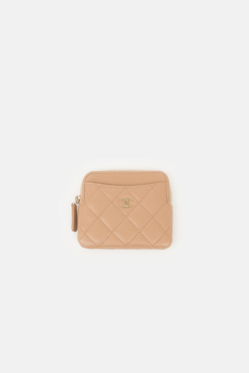 Chanel Caviar Leather Card Holder Wallet