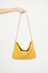 Chanel 2011 Yellow Caviar French Riviera Bag