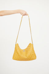 Chanel 2011 Yellow Caviar French Riviera Bag