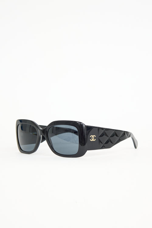 Chanel Quilted 5019 Square Sunglasses