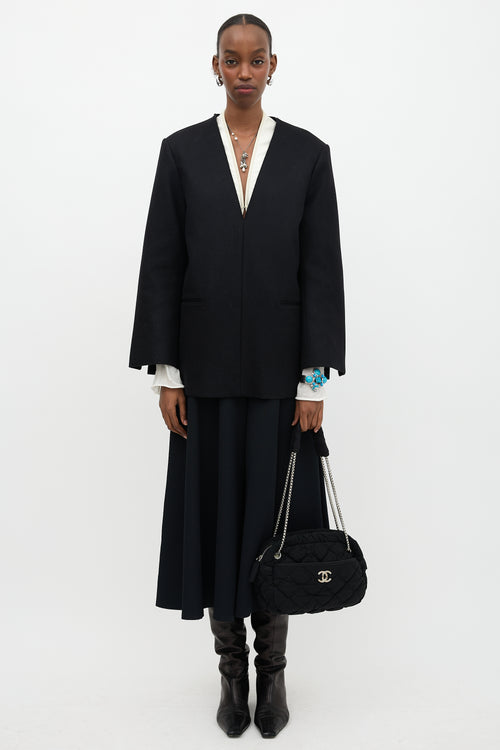 Chanel Quilted Bubble Camera Bag