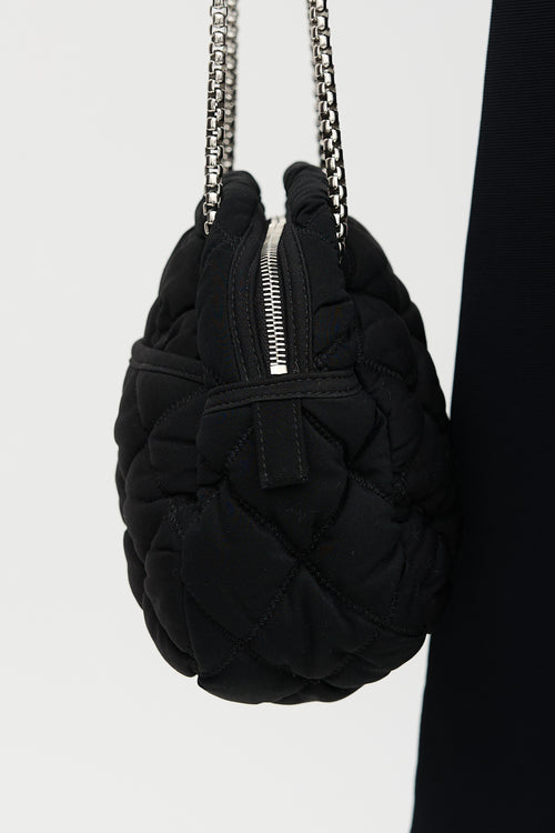 Chanel Quilted Bubble Camera Bag