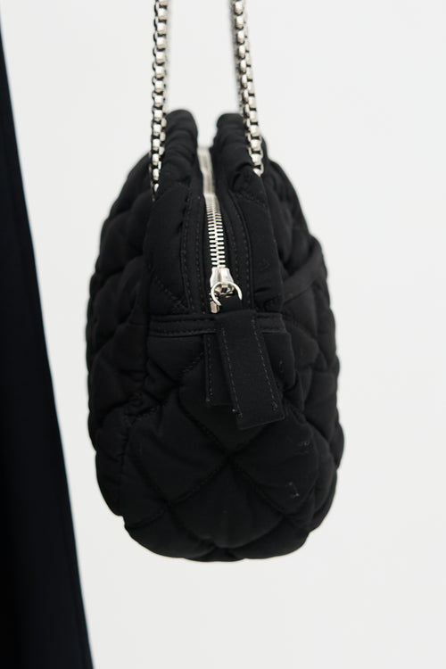 Chanel Quilted Bubble Camera Bag