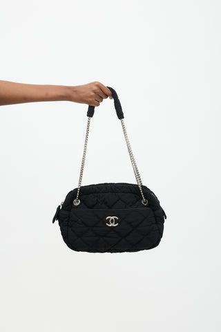 Chanel Quilted Bubble Camera Bag