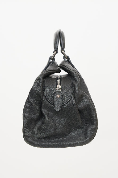 Chanel Quilted Caviar Outdoor Ligne Doctor Bag