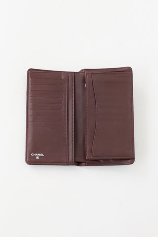 Chanel Quilted Leather CC Bifold Wallet