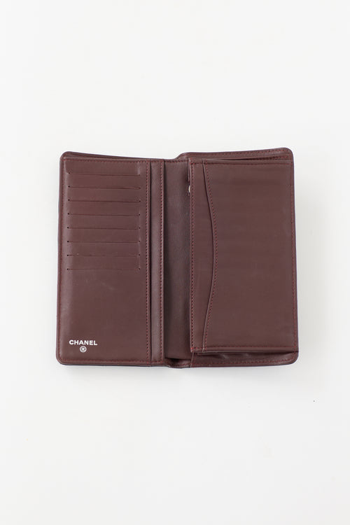 Chanel Quilted Leather CC Bifold Wallet