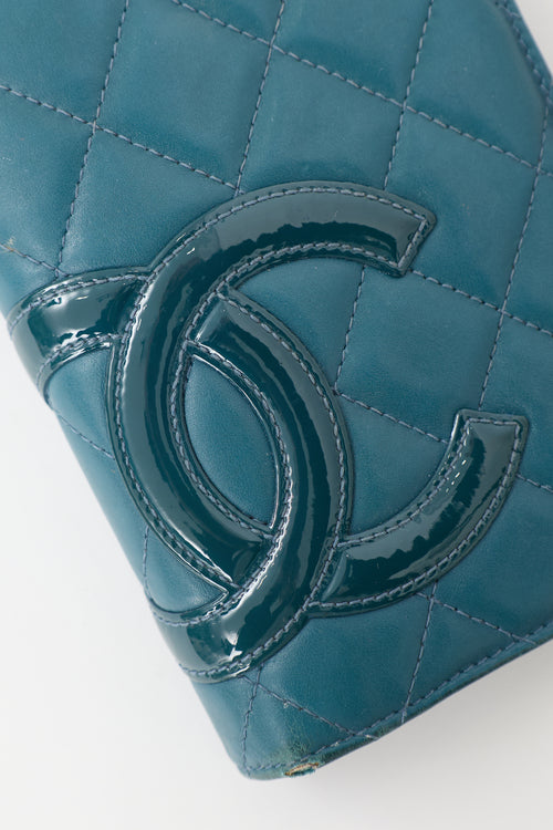 Chanel Quilted Leather CC Cambon Wallet