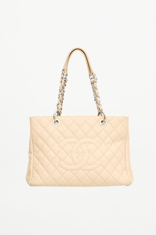 Chanel Quilted Leather Grand Shopping Bag