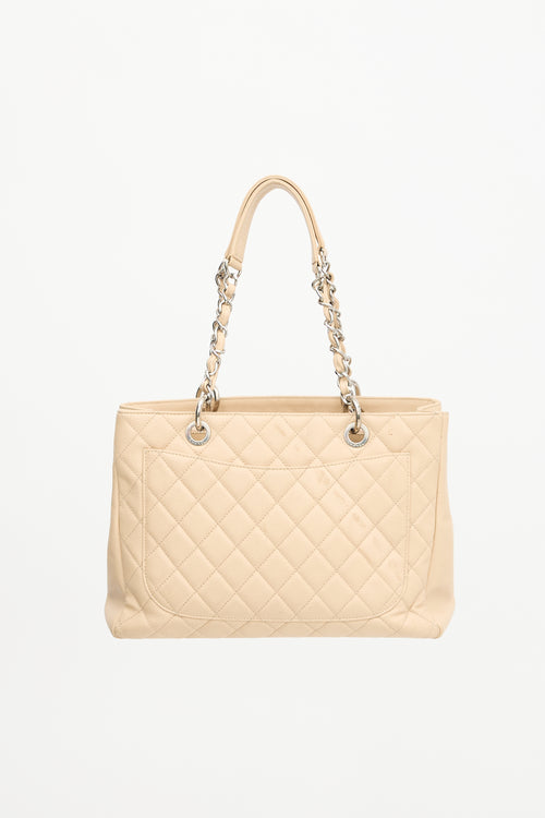 Chanel Quilted Leather Grand Shopping Bag