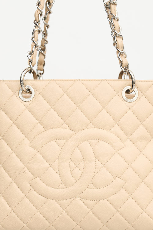 Chanel Quilted Leather Grand Shopping Bag