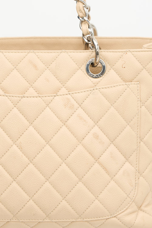 Chanel Quilted Leather Grand Shopping Bag