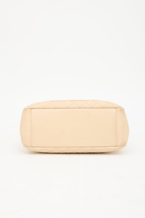 Chanel Quilted Leather Grand Shopping Bag