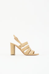 Chanel Quilted Leather Slingback Sandal