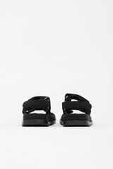 Chanel Quilted Nylon Dad CC Sandal