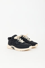 Chanel Raffia CC Sneaker