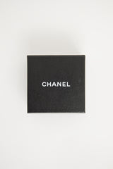 Chanel 2007 Red & Black CC Crystal Brooch