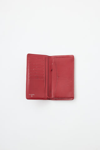 Chanel Caviar Bi-Fold Long Wallet