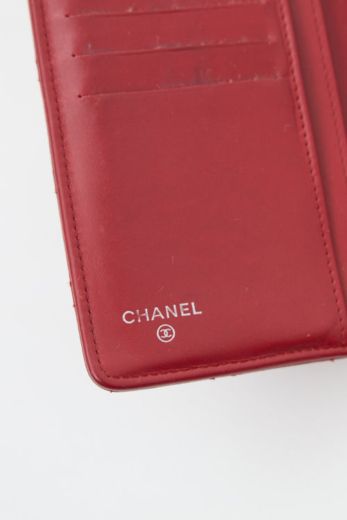 Chanel Caviar Bi-Fold Long Wallet