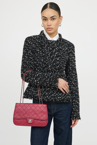 Chanel 2012 Double Stitch Shoulder Bag