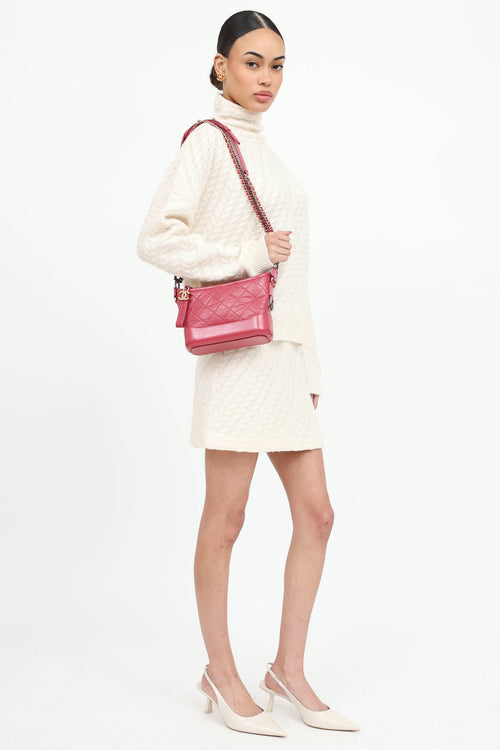2018 Small Aged Leather Gabrielle Bag