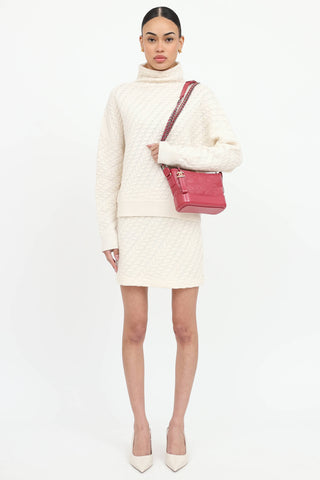 2018 Small Aged Leather Gabrielle Bag