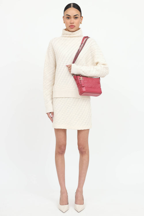 2018 Small Aged Leather Gabrielle Bag
