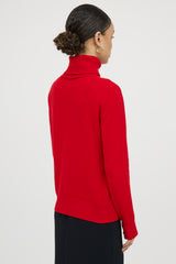 Chanel2010 Cashmere Keyhole Turtleneck Sweater