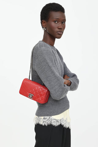 Chanel 2014-15 Paris Dubai Coco Boy Flap Bag