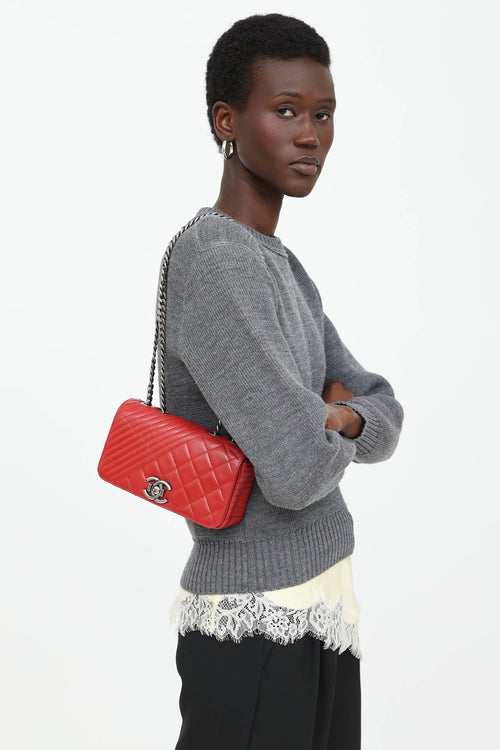 Chanel 2014-15 Paris Dubai Coco Boy Flap Bag