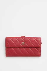 Chanel 2011 CC Quilted Long Wallet