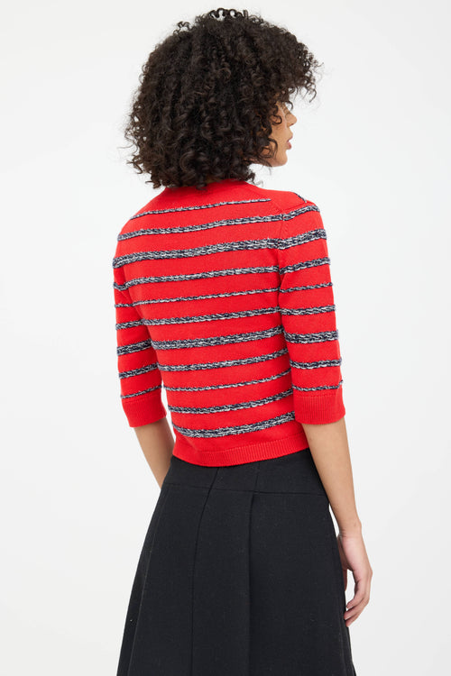 Chanel Spring 2020 Knit Striped Sweater