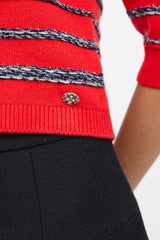 Chanel Spring 2020 Knit Striped Sweater