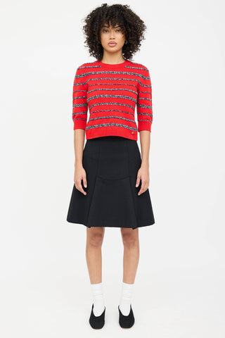 Chanel Spring 2020 Knit Striped Sweater