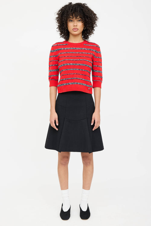 Chanel Spring 2020 Knit Striped Sweater