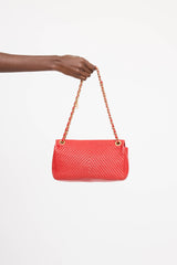 Chanel 2015 Leather Quilted Surpique Bag